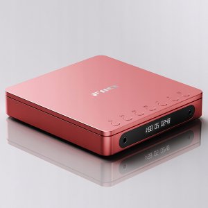 FiiO DM13 BT - red - Przenośny odtwarzacz CD z Bluetooth 5