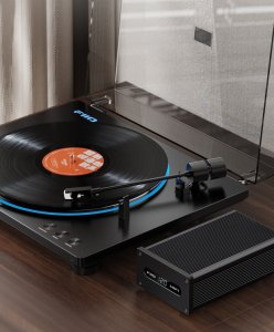 Gramofon FiiO TT13 BT - black - Gramofon automatyczny z pilotem i Bluetooth 2