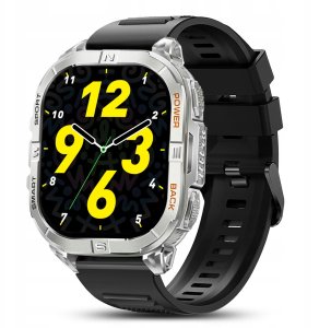 SMARTWATCH MĘSKI z GPS KOMPAS WODOODPORNY ROZMOWY MENU PL AMOLED 580mAh 3