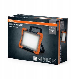Portable LED spotlight OSRAM WORKLIGHT PANEL, IP20, 50W, 230V, 4000 K, 4500 lm 2