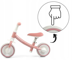 Milly Mally Rowerek Biegowy Skippy Pink 10