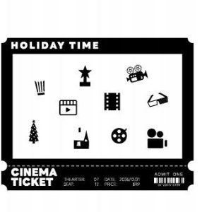 Zestaw 12x Naklejki Ramki Do Fuji Wide 400 / 300 / Sp-3 / Polaroid Now / Now+ 600 - Czarno Białe 10