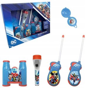 Zestaw 4w1 Krótkofalówki Latarka Lornetka Kompas Dla Dzieci Batman Superman / 23933 Dc 3