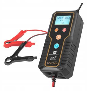 ŁADOWARKA AUTOMATYCZNA PROSTOWNIK MIKROPROCESOROWY LTC 12V/24V 15A LX1203 5