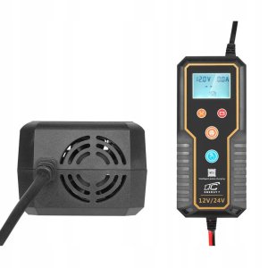 ŁADOWARKA AUTOMATYCZNA PROSTOWNIK MIKROPROCESOROWY LTC 12V/24V 15A LX1203 6