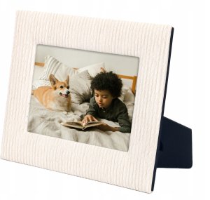 Ramka LoveInstant Ramka Stojąca Do Zdjęć Na Zdjęcie 10x15 Cm Ecru Pion Poziom Loveinstant / Beżowy 3