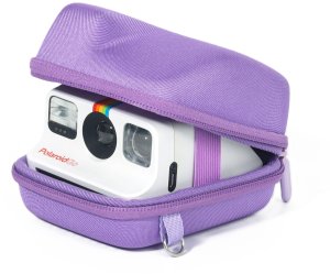 Pokrowiec LoveInstant Futerał Torba Etui Case Pokrowiec Osłona Do Aparatu Na Aparat Polaroid Go / Fioletowy 5