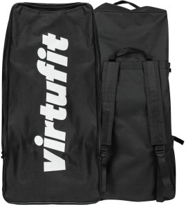 Deska SUP VirtuFit Surfer 305 turkusowa, osłona przeciwwiatrowa, akcesoria 11