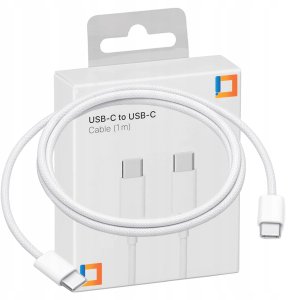 SZYBKA ŁADOWARKA KOSTKA USB-C 20W USB TYP C + KABEL DO IPHONE 15 16 PRO 1M 3