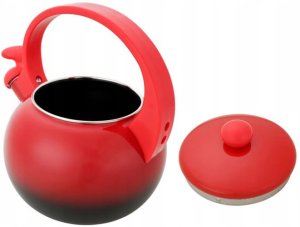 Czajnik emaliowany 2.2L z gwizdkiem. Masterpan MP-2506 2