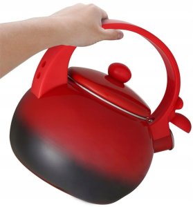 Czajnik emaliowany 2.2L z gwizdkiem. Masterpan MP-2506 4