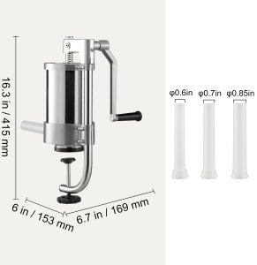 Nadziewarka do kiełbasy maszynka do kiełbas szpryca 1,5L 8