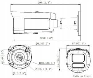 Hikvision KAMERA WANDALOODPORNA IP DS-2CD2683G2-LIZS2U(2.8-12MM)/PL Smart Hybrid Light AcuSense - 8&nbsp;Mpx 8