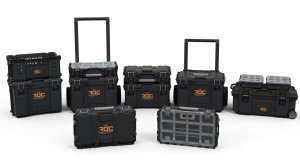 Skrzynka narzędziowa XL ROC Pro Gear 2.0 z 4 szufladami 56,5x37,5x41,3cm 7