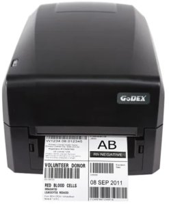 Drukarka etykiet Godex GE300 /termotransfer /203dpi /USB /RS232 /Ethernet 3