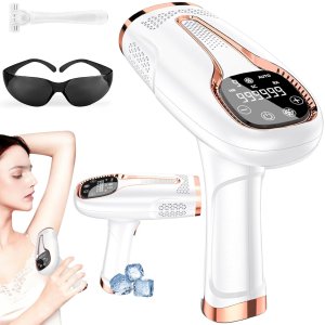 DEPILATOR LASEROWY IPL DO TWARZY CIAŁA BIKINI WŁOSÓW BEZBOLESNA DEPILACJA 14