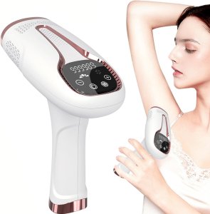 DEPILATOR LASEROWY IPL DO TWARZY CIAŁA BIKINI WŁOSÓW BEZBOLESNA DEPILACJA 10