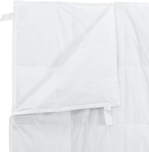 Zestaw kołdry zimowej z poduszką 3 pcs Biały 200 x 200 cm 7