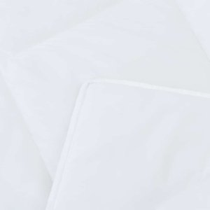Kołdra z poduszkami Argyle 3 pcs Biały 200 x 220 cm Mikrofibra 9