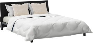Kołdra z poduszkami Argyle 3 pcs Biały 240 x 220 cm Mikrofibra 3