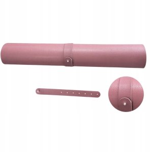 Podkładka pod Klawiaturę Mysz Na biurko Dwustronna Ekoskóra Róż 80x40 cm 3