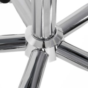 Fotel dziecięcy do biurka, obrotowe krzesło na kółkach regulowane dla dzieci do nauki, niebieskie UNIWERSALNY 19