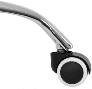 Fotel dziecięcy do biurka, obrotowe krzesło na kółkach regulowane dla dzieci do nauki, niebieskie UNIWERSALNY 3