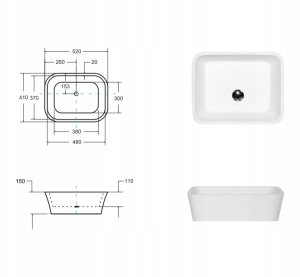 WASHBASIN COUNTER TOP ASSOS 5