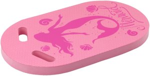 LeanToys Deska Do Nauki Pływania Piankowa Syrenka Różowa 2