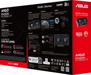 Karta graficzna Asus Dual Radeon RX 9060 XT 16GB GDDR6 (DUAL-RX9060XT-16G) 11