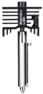 BambuLab Hotend z dyszą ze stali hartowanej do drukarek Bambu Lab z serii H2, P2S - 0,4mm 2