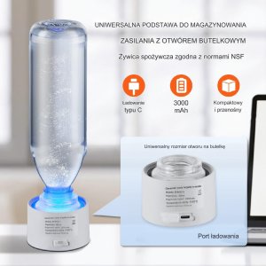 Generator wody wodorowej Jonizator wody 380ml 2