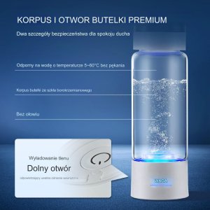 Generator wody wodorowej Jonizator wody 380ml 4