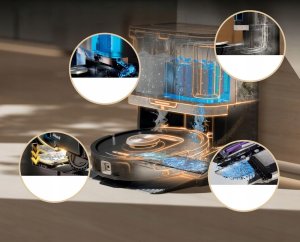 Robot sprzątający Shark PowerDetect 2w1 odkurzający i mopujący RV2800ZEEU 11