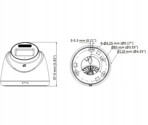 Hikvision KAMERA HD-TVI DS-2CE78D0T-LTS(2.8MM) Smart Hybrid Light - 1080p Hikvision 5