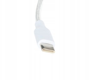 Kabel USB Cygnett USB-A - USB-C 1 m Biały 4