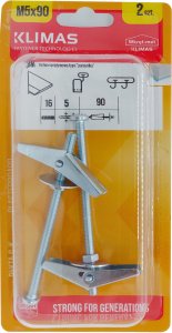 KOTWY SPRĘŻYNOWE BM-05090*P2 TYPU PARASOLKA WKRĘT-MET KLIMAS 3