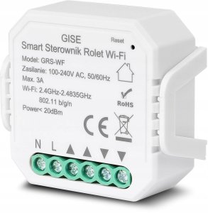 Tuya GISE Smart Sterownik roletowy WiFi GEN 2 | Tuya | GRS-WF 8