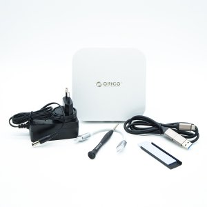 Orico Stacja dokująca do MacMini, USB-C 10 Gbps, z obudową M.2 NVMe, metalowa 5
