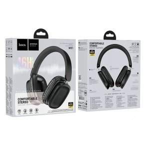 Słuchawki bezprzewodowe nauszne Hoco W51 czarne 5