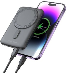 Powerbank Mobile Origin Wireless Magneti 5000mAh Czarny 12