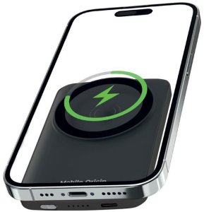 Powerbank Mobile Origin Wireless Magneti 5000mAh Czarny 13