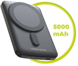 Powerbank Mobile Origin Wireless Magneti 5000mAh Czarny 14