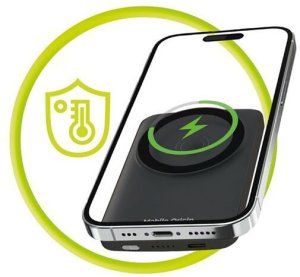 Powerbank Mobile Origin Wireless Magneti 5000mAh Czarny 7