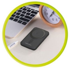 Powerbank Mobile Origin Wireless Magneti 5000mAh Czarny 9