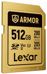 Karta Lexar Armor Gold SDXC 512 GB Class 10 UHS-II/U3 V60 (LSDAMGL512G-RNNNG) 3