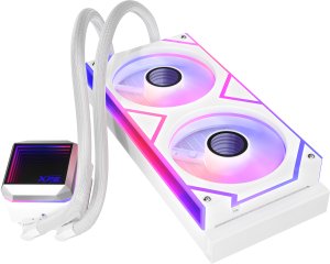 WAK XPG LEVANTE II 240 (2*120mm ARGB Fan) weiß retail 4