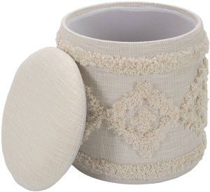 Taboret ze schowkiem, okrągły, Ø 35 cm 3