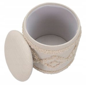 Taboret ze schowkiem, okrągły, Ø 35 cm 6