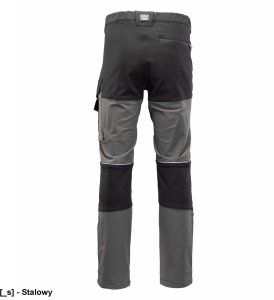 AISP - TRAIL spodnie do pasa 4WAY stretch podwójne potrójne szwy szyte mocną nicią 280 g/m2 wzmocnione mkieszenie na komórkę - khaki 110 16